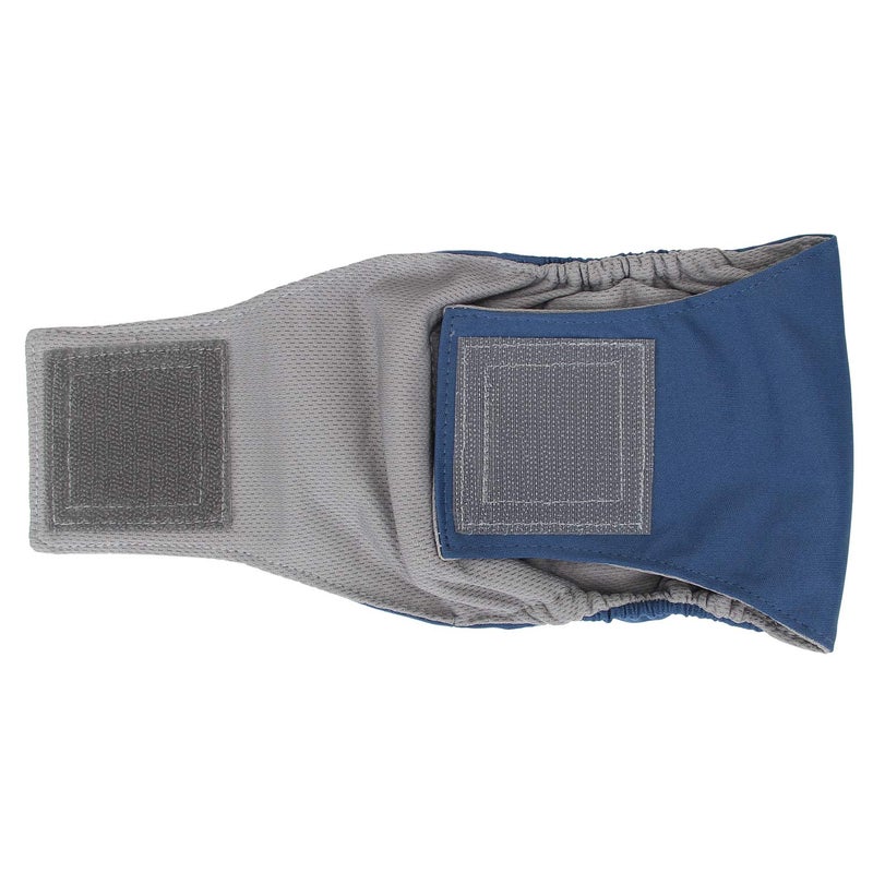 Teamoy 3 Pack Male Dog Diaper Wrap with Gray Lining, Washable Puppy Belly Bands, Super-Absorbent and Comfortable(S,10"-13" Waist) - Image 4